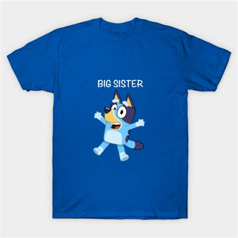 bluey big sister shirt|More.